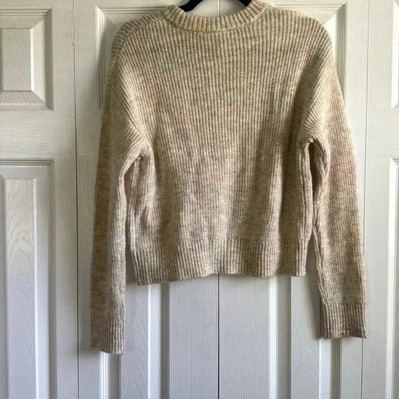 H&M Divided | Multi-colored Cream Sweater | size XS - Picture 6 of 6